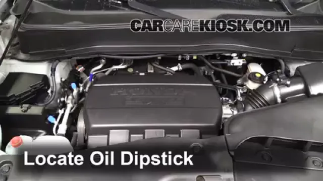 2011 Honda Pilot EX-L 3.5L V6 Aceite Controlar nivel de aceite